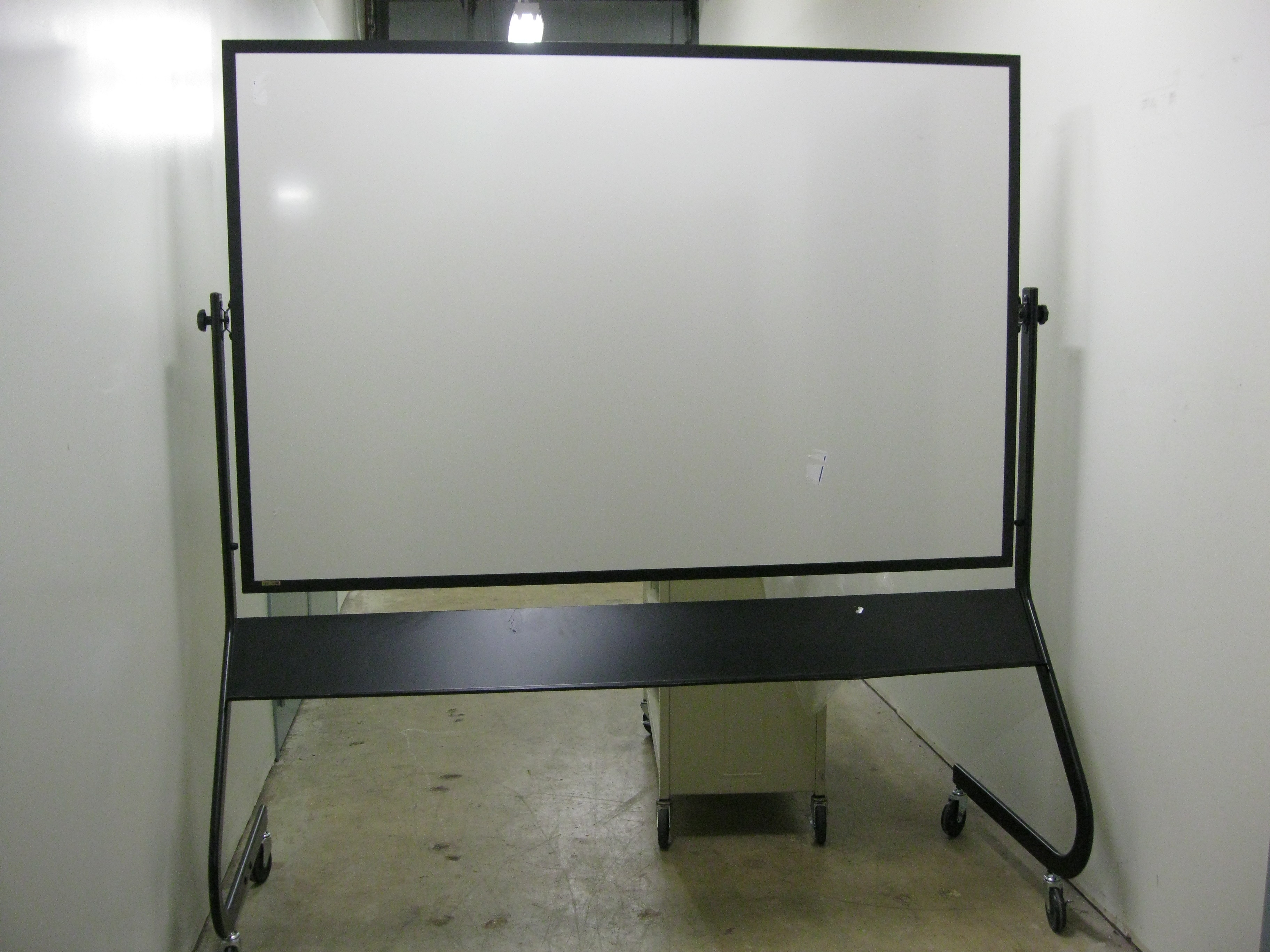 Double-sided white boards