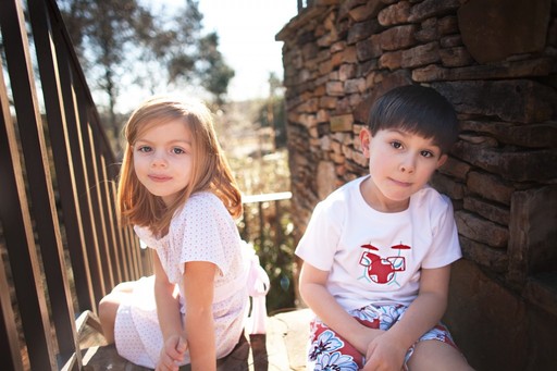With 7 children between the appliques for children. With 7 children between the