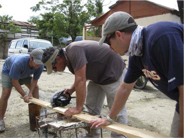 Jose at work in Puerto Plata, D.R.